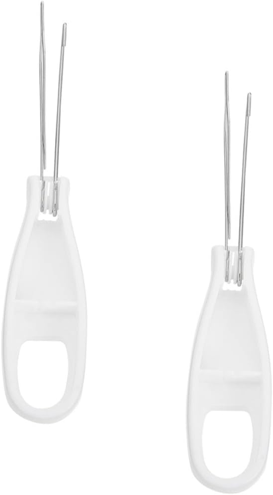 2pcs Button Hook and Zipper Pulling Tool Set, Convenient Manual Dressing Aid for Clothes Buttoning and Zipper Assistance, Suitable for Elderly and Mobility Support