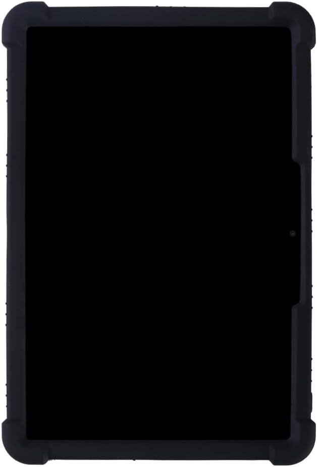 Case for Lenovo Tab M11 11 inch (TB-330FU / TB-331FC) 2024 Released - Lightweight Silicone Stand Cover Case with 1 Random Stylus (Black)