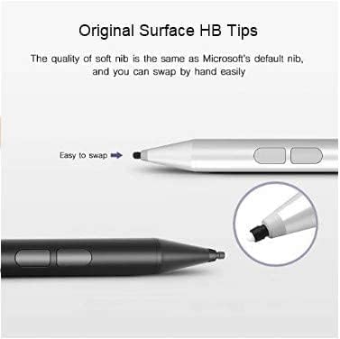 Uogic Pen for Microsoft Surface, 90-Day Battery Life, Smooth Writing, Palm Rejection, 1024 Levels Pressure, Flex & Soft HB Nib, for Surface (Pro, Studio, Book, Laptop, Go)