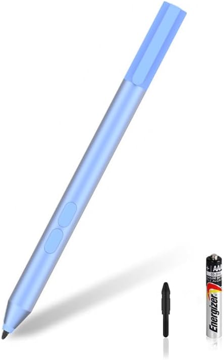 Stylus Pen for HP Omnibook, Active Digital Pencil for Envy Pavilion Spectre x360 2-in-1 Touchscreen, with MPP 1.51 Technology, Palm Rejection, 1024 Pressure Levels, 2500H Battery Life, 2 Side Buttons