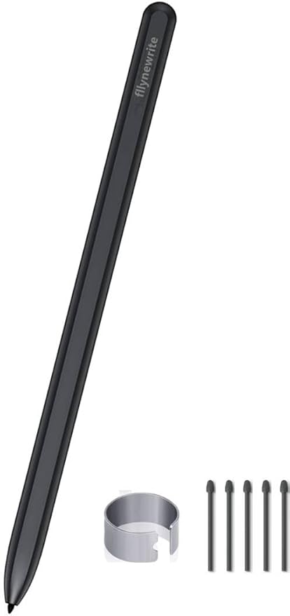 EMR Digital Stylus Pen for Remarkable 1/2 (4,096 Pressure Levels) for Kindle-Scribe Tablet,Writing,Drawing,EMR Devices with Tips/Nibs (Black)