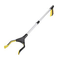 32" Foldable Grabber Reacher for Elderly, Mobility Aid Reaching Assist Tool Pickup Tool Trash Gripper(Yellow)