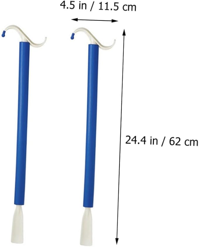 SOESFOUFU Dressing Aid Stick Shoehorn Sock Aid Kit Long Handle for Seniors Disabled Elderly