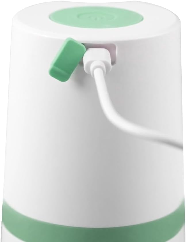 EZ Grind Electric Pill Crusher – Automatic Medication Grinder for Tablets & Vitamins – Rechargeable, Easy to Use, Stainless Steel Blade, Safe & Consistent Results (Green)