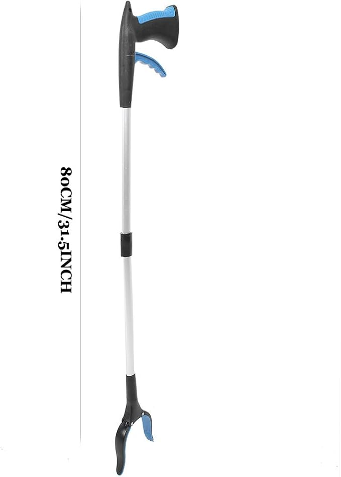 32" Longer Grab Tool, Foldable Garbage Picker, Elderly Disabled Grabber, Garbage Claw Pickup Stick Achieve Tool, Foldable Garbage Picker Elderly Trash Picker Grab It Pick Up Tool Grabber Reacher P