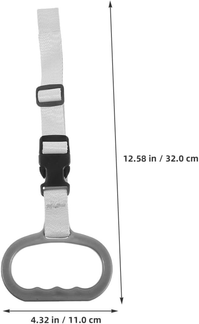 Mikinona 2pcs Car Grab Handles for Seniors and Disabled Adults, Automotive Door Assist Hand Rails with Strap, Mobility Aid for Elderly and Pregnant Passengers