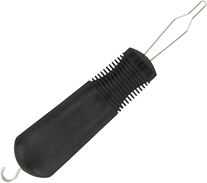 2pcs Dressing Tool for Zippers and Buttons Easy One-Handed for Seniors and Disabled Individuals and Comfortable Grip Handle Clothing Aid