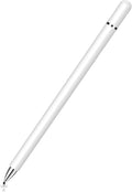 Stylus for Compatible with Samsung Galaxy S25/S24/S23/S22/S21/S20/FE/Plus Phones - Touch Screen Pen Fiber Tip Aluminum Lightweight White