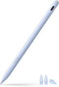 Stylus Pen for ipad 2018-2026, USB-C Fast Charging Pencil, Pixel-Perfect Tilt Sensitivity for iPad 11/10/9/8/7/6/A16, iPad mini 7/6/5, iPad Air M4/3/2 11"/13"/5/4/3, iPad Pro M5/4 13"/12.9″/11″ Blue
