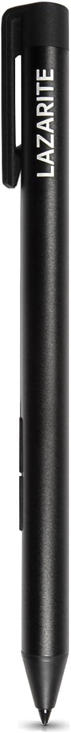 LAZARITE M Pen Black, Active Stylus for Microsoft Surface, Lenovo Yoga 7i/9i, Flex 5, Hp Envy x360/Pavilion x360/Spectre x360, 4096 Pressure Sensitivity, Palm Rejection, Tilt Support
