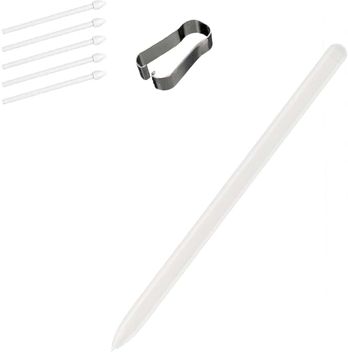 Pen Compatible with Remarkable 2 Replacement Pen Compatible with Remarkable2,4096 Levels of Pressure Sensitivity,Palm Rejection Includes 5 Pen Tips(White)