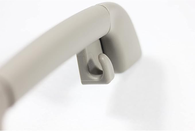Auto Roof Pull Handle Grab Rail Grey with Hook for ToyotaCamry 07-11 Avalon 05-12 OEM:74610-30240 (Rear Right Handrail with Coat Hook(Gray) 1Pcs)