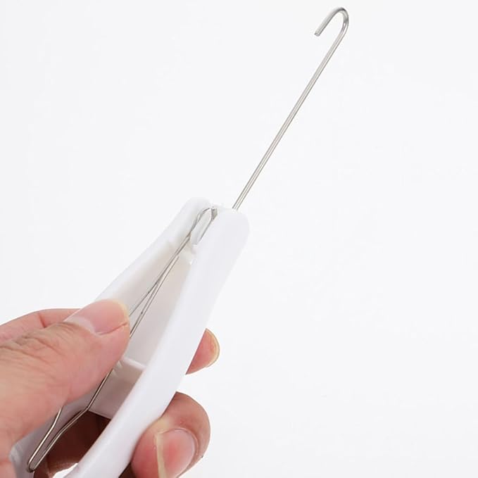 2pcs Button Hook Dressing Tool and Zipper Puller Set One-Handed Button Pulling Aid for Elderly and Arthritis for Home Use and Daily Dressing Assistance