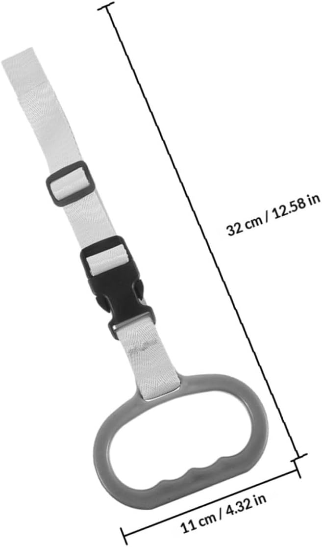 2pcs Car Assist Handle for Elderly and Disabled, Nylon Safety Grab Bars with Strap for Vehicle Door Support, Mobility Aid for Seniors, Pregnant Women, and Patients