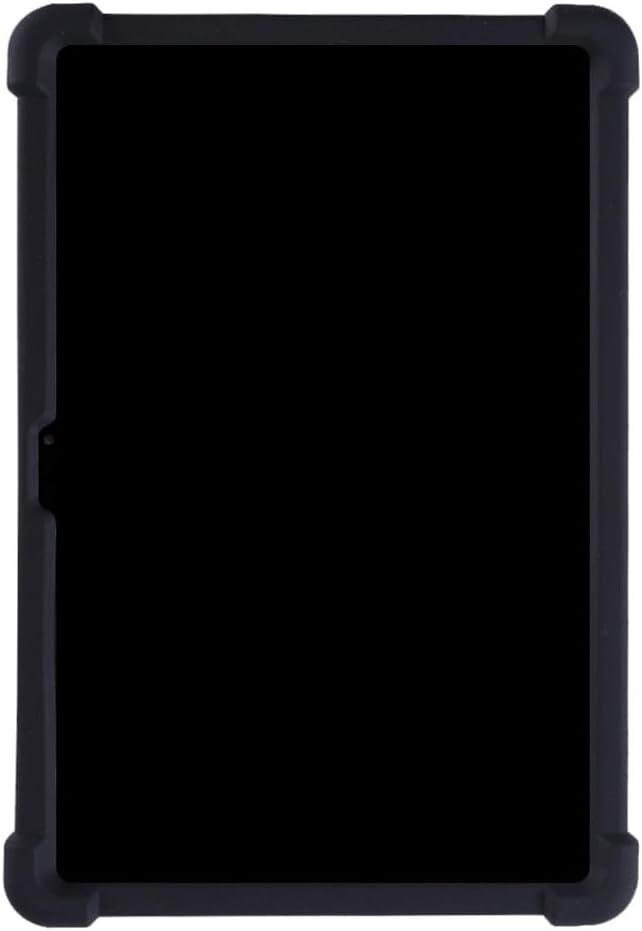 Case for onn. 11" Tablet Pro (2024 Model) - Soft Slim Lightweight Protective Silicone Stand Cover Case + 1 Random Color Stylus (Black)