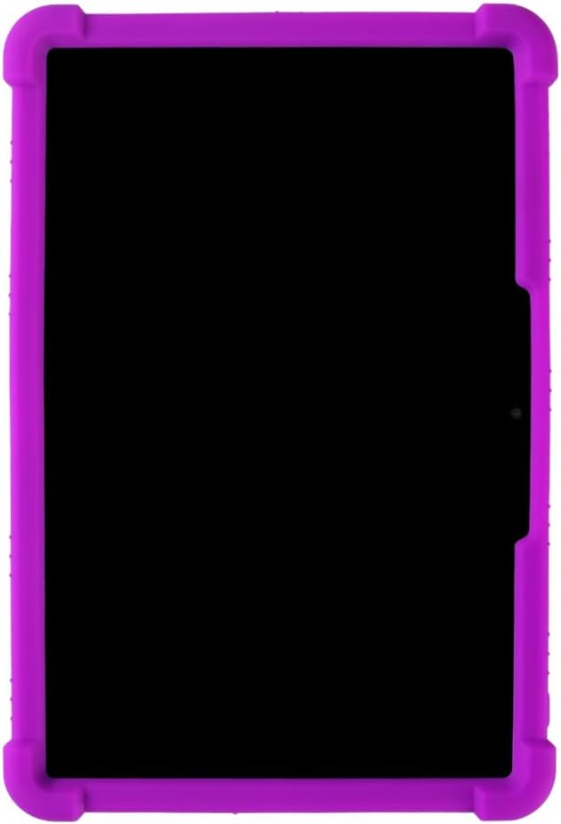 Case for Lenovo Tab M11 11 inch (TB-330FU / TB-331FC) 2024 Released - Lightweight Silicone Stand Cover Case with 1 Random Stylus (Purple)