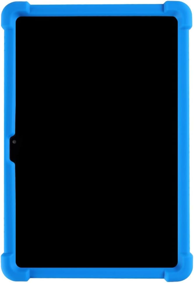 Case for onn. 11" Tablet Pro (2024 Model) - Soft Slim Lightweight Protective Silicone Stand Cover Case + 1 Random Color Stylus (Blue)