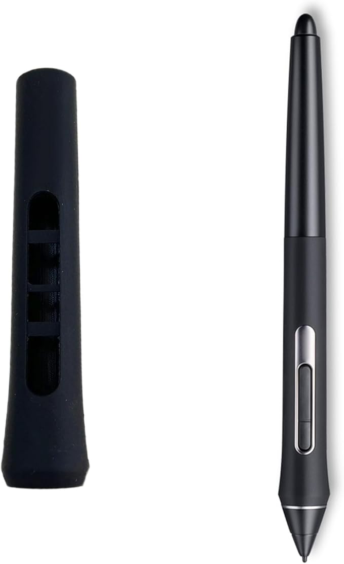 Stylus Sleeve Soft Silicone Grip Holder for WacomTablet Pen KP504E PTH-460 PTH-660 Protective Skin Sleeve Accessories