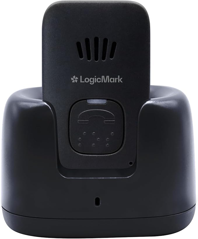 LogicMark Guardian Alert 911 Plus Emergency Pendant for Seniors 2-Way Call No Monthly Fees
