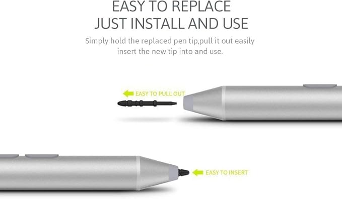 Stylus Pen for ASUS Touchscreen Devices, Active Digital Pen with Ultra-Fine Tip, 1024 Pressure Sensitivity, Palm Rejection for Precision Drawing and Writing