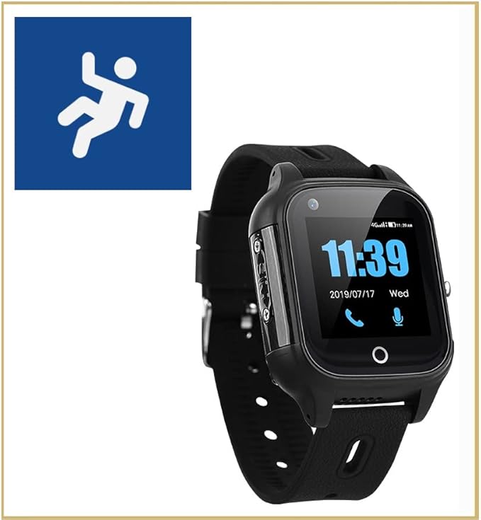 Senior Mobile Medical Alert Watch - Call & Talk to 911 from Wrist Alert Mobile Cellular - No Monthly Fees - No Smartphone Needed - Upgradeable