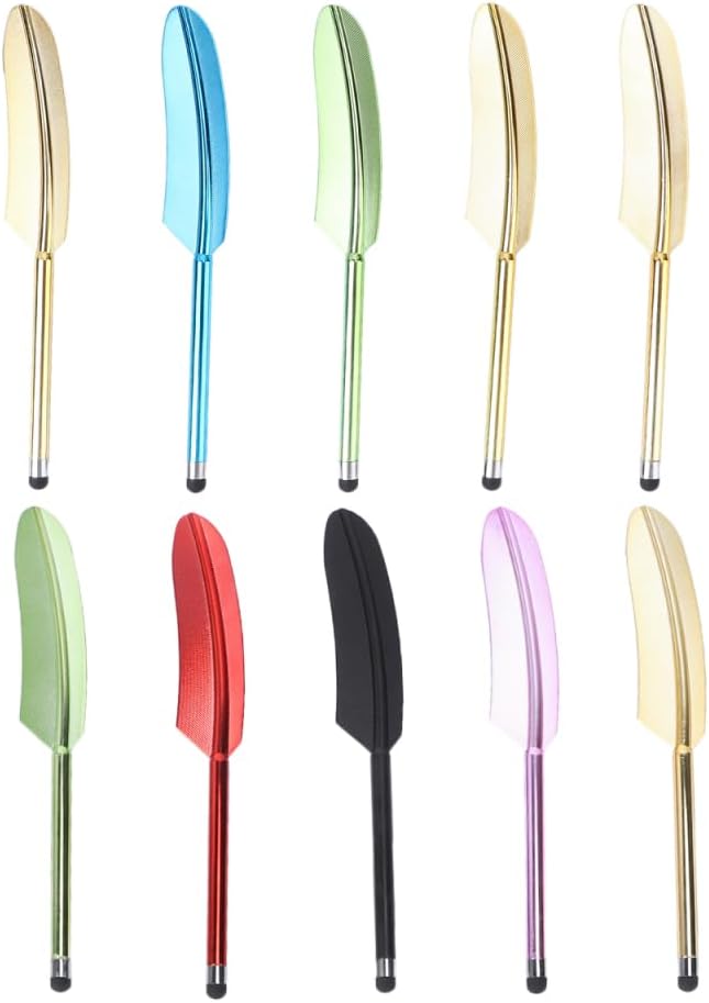 10 pcs Stylus Pen for Touchscreen - Creativity Capacitive Stylus Universal for Phone Tablet Compatible with Ipad (Mixed Colors)