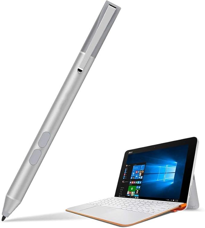 Stylus Pen for ASUS Touchscreen Devices, Active Digital Pen with Ultra-Fine Tip, 1024 Pressure Sensitivity, Palm Rejection for Precision Drawing and Writing