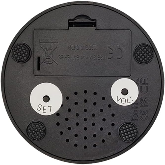 Large Talking Alarm Clock for Blind, Announces Time Date and Day, Perfect for Visually impaired, Elderly, Hearing aid