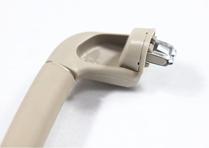 Auto Roof Pull Handle Grab Rail Grey with Hook for Toyota Camry (XV40) 2007-2011 Avalon 05-12 OEM:74610-30240 (Rear Right Handrail with Coat Hook(Beige) 1Pcs)