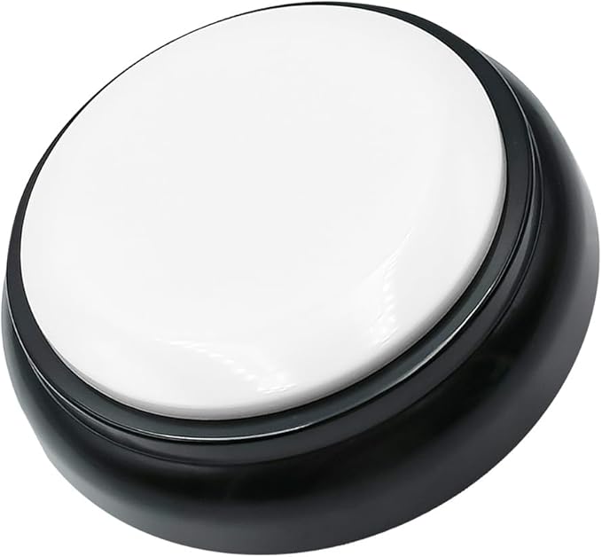 Large Talking Button Clock, Talking Alarm Clock Tells Time, Day and Date, Talking Alarm Clock with Volume Control, Alarm Gift for Clock for Mother,Father,Seniors,Elderly,Blind People