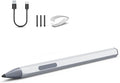 ASUS Stylus Pen for Transformer/Mini/Zenbook Flip/Pro/Vivobook Flip/Pro/Duo/Notebook, Rechargeable MPP 2.0 Tilt Pen, 4096 Pressure Sensitivity, Hexagonal Body Design, Silver