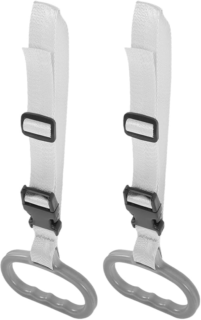 2pcs Car Assist Handle for Elderly and Disabled, Nylon Safety Grab Bars with Strap for Vehicle Door Support, Mobility Aid for Seniors, Pregnant Women, and Patients