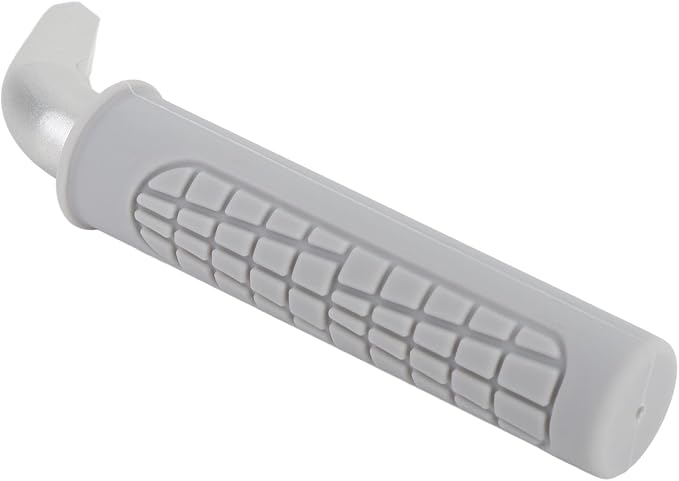 2PCS Car Door Assist Handles, Non Slip Silicone Grip Automotive Grab Support Bar, Ergonomic Portable Handle for Seniors and Mobility Assistance with Aluminum Alloy Frame for Most (Grey)