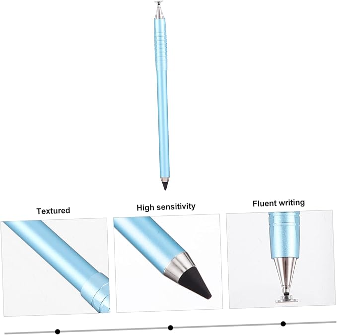 Angoily 3pcs Stylus Pen Capacitive Pen High Sensitivity and Precision for Tablets and Smartphones Lightweight Tip
