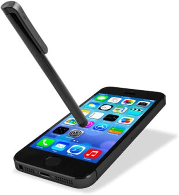Black Stylus for Compatible with Samsung Galaxy S24/S23/S22/S21/S20/FE/Plus Phones - Pen Touch Compact Lightweight