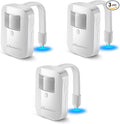 3 Pack Rechargeable Toilet Night Light with Motion Activated Sensor, 16 Colors LED Nightlight Inside Bowl, Cool Stuff for Bathroom Accessories, Unique & Funny Gadgets for Men/Kids Birthday Gift 2025