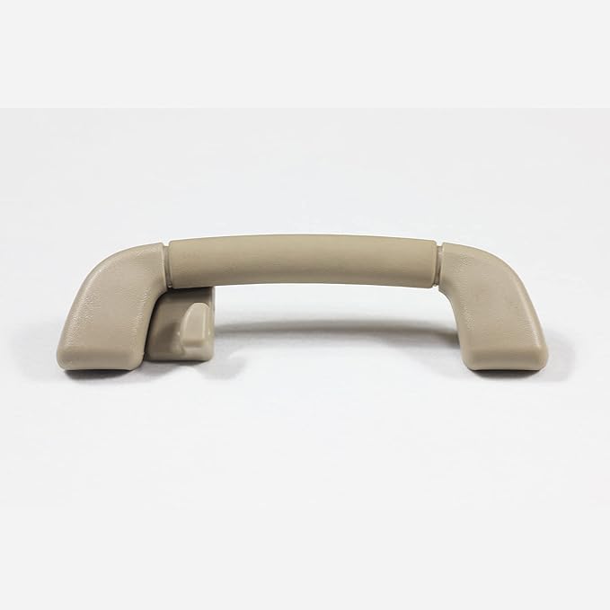 Auto Roof Pull Handle Grab Rail Grey with Hook for Toyota Camry (XV40) 2007-2011 Avalon 05-12 OEM:74610-30240 (Rear Left Handrail with Coat Hook(Beige) 1Pcs)