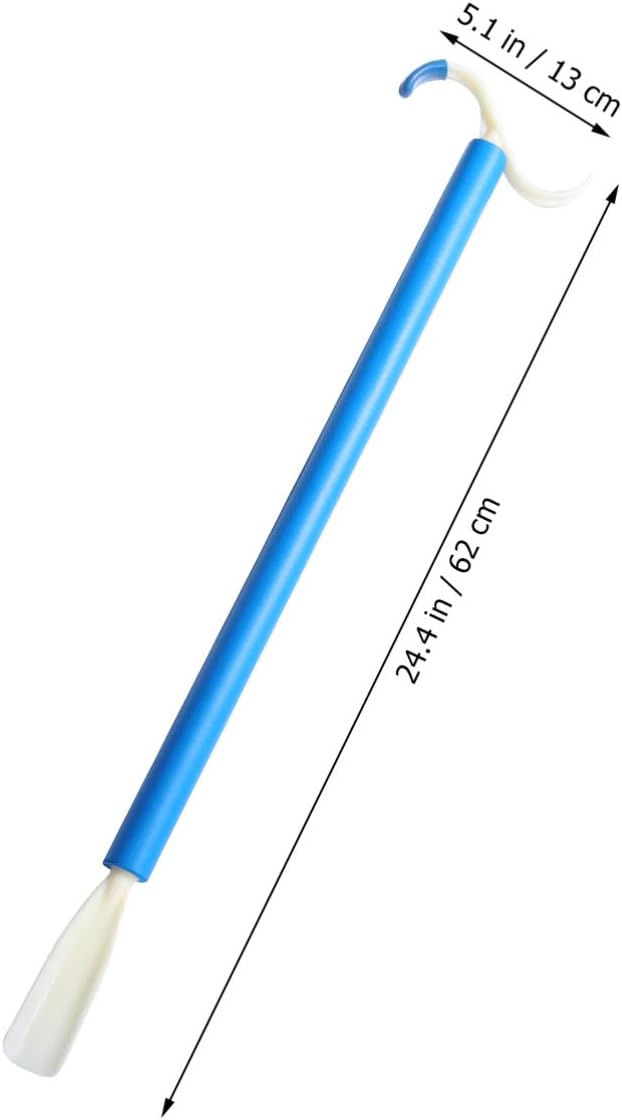 1Pc Dressing Tool Auxiliary Rod for Elderly and Patients Clothes Wearing Helper for Seniors Lightweight Design for Easy Use with Socks Coats and More