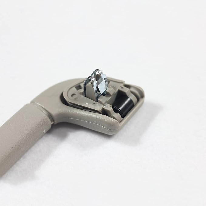 Auto Roof Pull Handle Grab Rail Grey with Hook for ToyotaCamry 07-11 Avalon 05-12 OEM:74610-30240 (Rear Right Handrail with Coat Hook(Gray) 1Pcs)