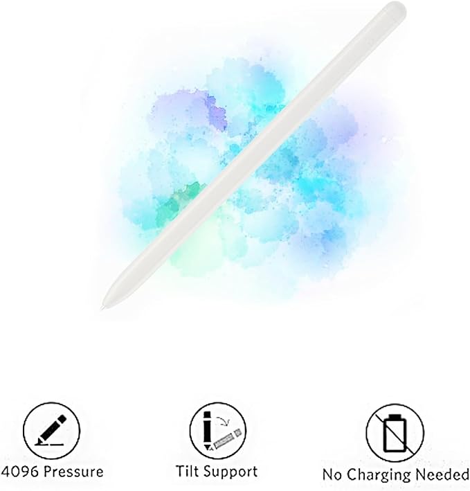 Pen Compatible with Remarkable 2 Replacement Pen Compatible with Remarkable2,4096 Levels of Pressure Sensitivity,Palm Rejection Includes 5 Pen Tips(White)