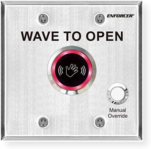 Seco-Larm SD-9463-KSVQ Enforcer Outdoor Wave-to-Open Motion Sensor with Manual Override
