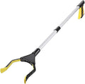 32" Foldable Grabber Reacher for Elderly, Mobility Aid Reaching Assist Tool Pickup Tool Trash Gripper,Yellow(Yellow)