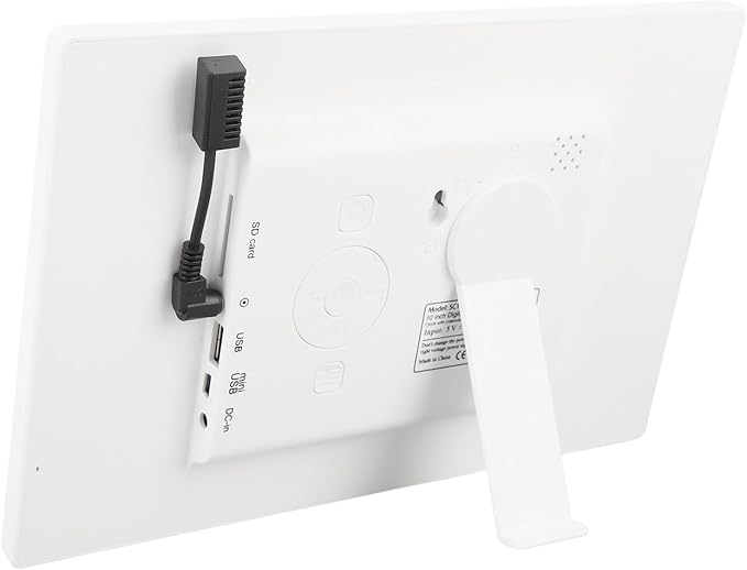 Digital Clock with Large Display, 12 Alarms & Adjustable Brightness, Calendar Function for Elderly & Seniors, Home, Office