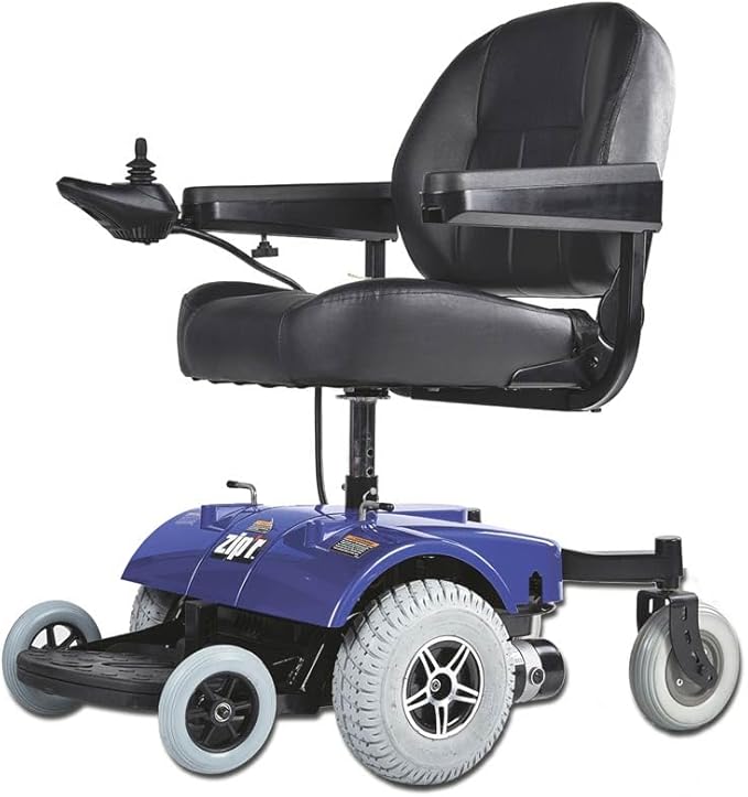 Zip’r PC Power Electric Wheelchair - Full Size Long Range Motorized Wheelchair - Electric Wheelchairs for Adults, Seniors, Elderly, Travel- Power Wheelchair 19.5 Inch Seat - Extended Battery