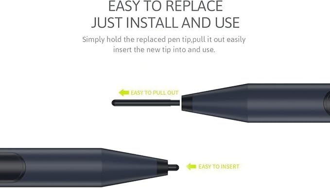 Stylus Pen for ASUS Touchscreen Devices, Active Digital Pen with Ultra-Fine Tip, 1024 Pressure Sensitivity, Palm Rejection for Precision Drawing and Writing
