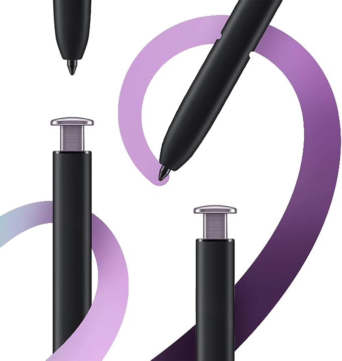 Galaxy S23 Ultra S Pen withBluetooth Replacement for Samsung Galaxy S23 Ultra 5G Stylus Pen All Versions Touch S Pen,4096 Pressure Sensitivity(Lavender Purple)