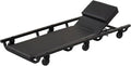 Goplus 40 Inch Rolling Creeper, Padded Mechanic Cart with Adjustable Backrest & Headrest, Heavy-Duty Automotive Rolling Creeper with 6 Swivel Casters for Garage, Repair Shop, DIY