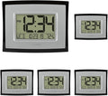 La Crosse Technology Wall/Table Clock,6.85-inch H x 8.66-inch W x 0.95-inch D (WT-8002U) (WT-8002U-INT),(Pack of 5)