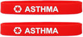 2 Pack of Medical Alert Wristband Bracelets in 12 Options