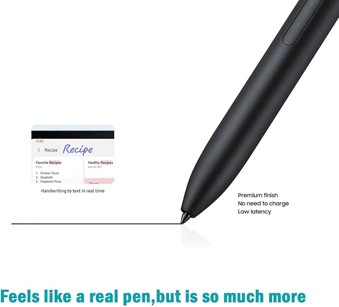 2 Pack Galaxy Tab S7 FE S Pen Replacement for Samsung Galaxy Tab S7 FE Stylus Pen,Tab S7 FE S Pen Replacement for Samsung Galaxy Tab S7 FE(Black)